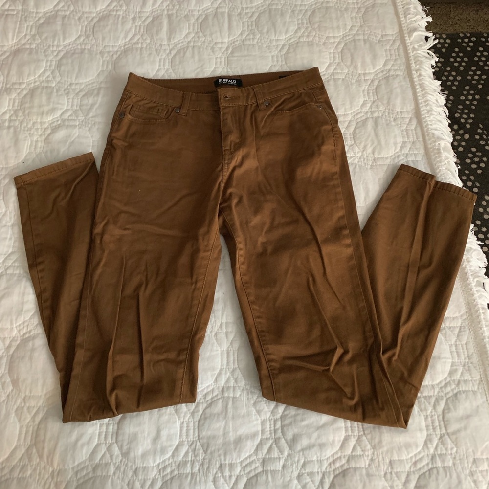Caramel skinny jeans